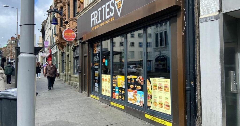 Nottingham city centre chip shop gets food hygiene…