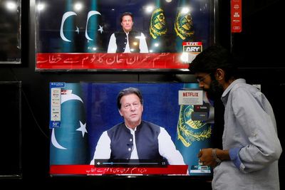Pakistan's Prime Minister Imran Khan ousted in no-confidence vote in parliament