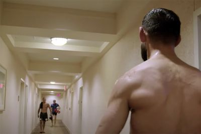 UFC 273 ‘Embedded,’ No. 5: Khamzat Chimaev, Gilbert Burns get chippy in hotel hallway