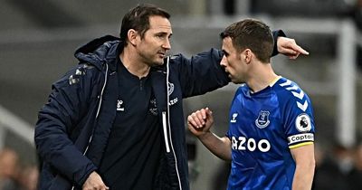 'Everything I heard' - Frank Lampard praises Seamus Coleman and makes Everton 'confidence' claim