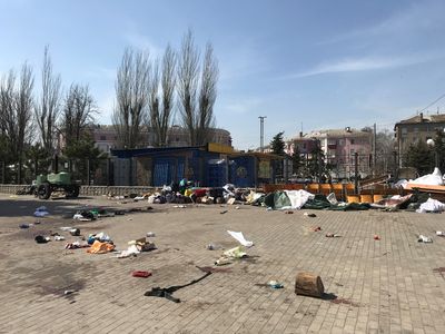 UK says Russia continues to hit Ukrainian non-combatants