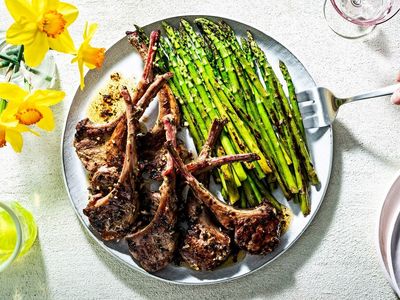 Short on time this Easter? Try this 40-minute lamb chop dish