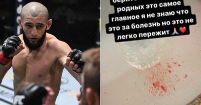 Khamzat Chimaev was told he may have cancer after coughing up blood in training