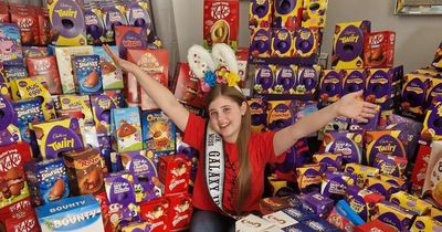 NI schoolgirl Jasmine Parker breaks own record with cracking Easter collection