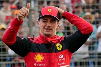 Charles Leclerc beats Max Verstappen to claim Ferrari’s first Australian Grand Prix pole position since 2007
