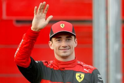 Leclerc conquers Melbourne jitters, setting sun to take pole