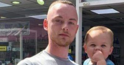 Boy lay on dying dad's chest as his life support was turned off after stabbing