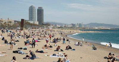 Barcelona introduces smoking ban on its beaches as tourists warned they could be fined