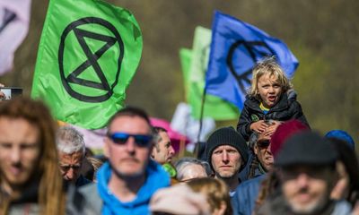 Extinction Rebellion stages mass protest in central London