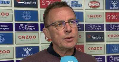 Ralf Rangnick slams Man Utd after Everton loss - "couldn't score a goal in 95 mins"