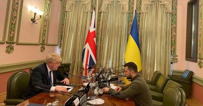 Britain to send 120 armoured cars and anti-ship missiles systems to Ukraine as Boris Johnson meets with President Zelensky