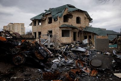 Residents return to a charred and changed Bucha in Ukraine
