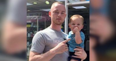 Baby boy lay on his dying dad's chest after fatal stabbing