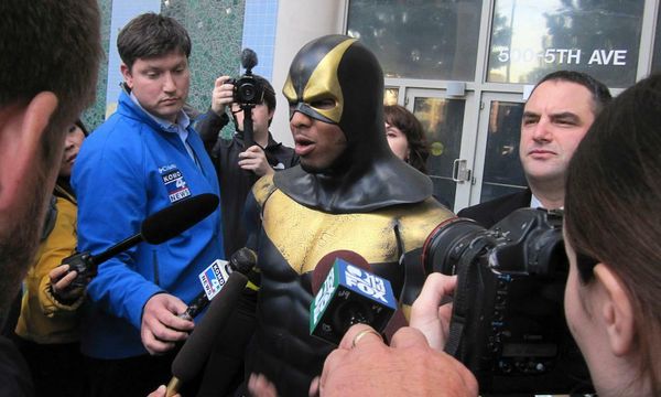 Who is that masked man? The real-life superhero who inspired a wild podcast, Podcasts