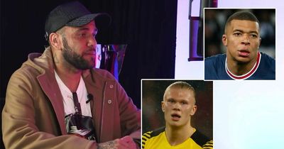 Dani Alves explains why he'd splash the cash on Kylian Mbappe but not Erling Haaland