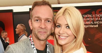 Holly Willoughby's husband appears in throwback snap with her co-star Dermot O'Leary
