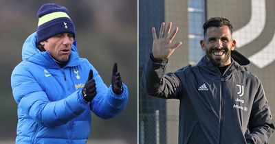 Carlos Tevez set for Antonio Conte reunion with Tottenham to welcome ex-Man Utd star