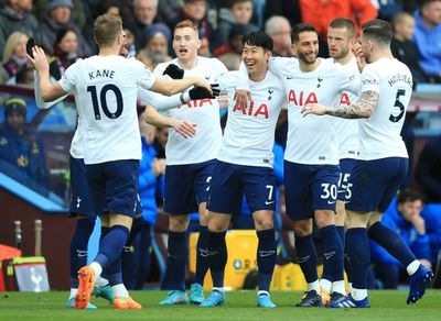 Spurs tighten grip on top-four spot with 4-0 win at Villa