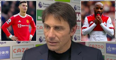 Antonio Conte changes tune on top four race after Man Utd and Arsenal slip up