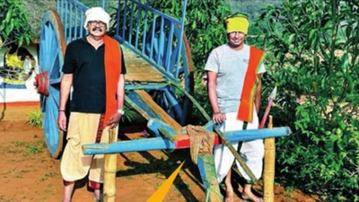 Broke, with a backpack