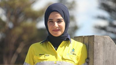 Skilled refugee pilot program's first recruit, Maya Assad, now on track for Australian citizenship