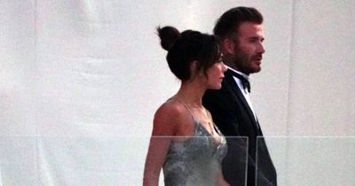 Proud parents David and Victoria Beckham stun in style at Brooklyn's wedding