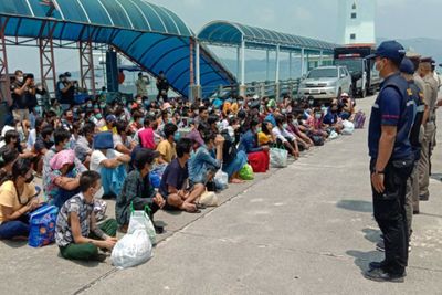 145 Myanmar nationals repatriated from Ranong