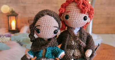 Outlander fan creates incredible crochet dolls of Jamie and Claire – and you can get the patterns yourself