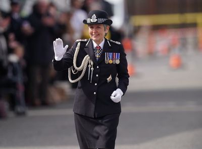 London Mayor thanks outgoing Met Police commissioner on her last day