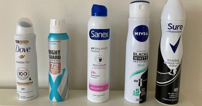 'I compared Nivea, Dove, Right Guard, Sure and Sanex and a £1 bottle proved to be the best'