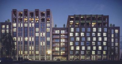 Revised plans for over 300 apartments on edge of city centre
