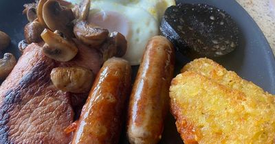 Tucked away café 'Muzzy's' serving huge fry-ups and Mediterranean breakfast