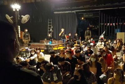 62 collared in restaurant raid, 48 test positive for drugs