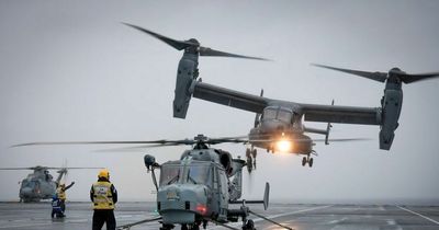 Ospreys, Merlins and Wildcats deployed as 30,000 take part in Ex Cold Response