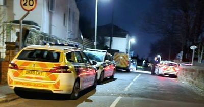 Police helicopter called after reports of assault at block of flats