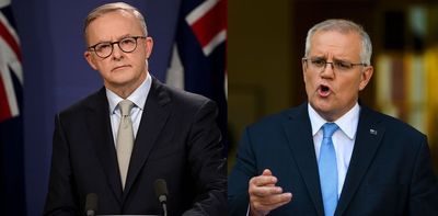 View from The Hill: Morrison talks risk, Albanese spruiks opportunity, in opening pitches
