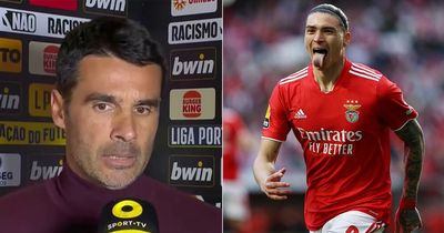 Benfica boss sends Darwin Nunez transfer price warning after Man Utd scouting mission