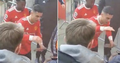 Cristiano Ronaldo: Fresh footage clearly shows Man Utd ace smashing phone from fan's hand