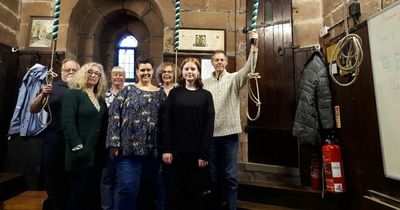 Villagers 'close to tears' as bell ringers break two years of silence