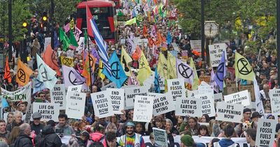 Extinction Rebellion Bristol join huge London protest against fossil fuels