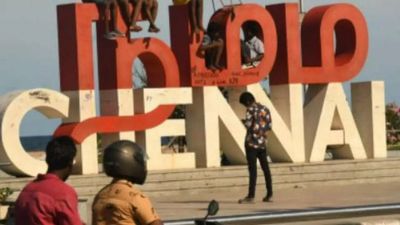 Chennai Corporation removes defacement on 'Namma Chennai' structure, files police complaint