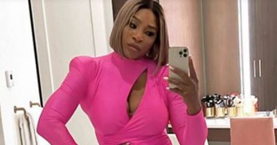 Serena Williams parties until 4am at Brooklyn Beckham's wedding in hot pink gown