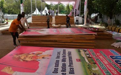 Stage set for TRS protest in Delhi to highlight paddy procurement issue