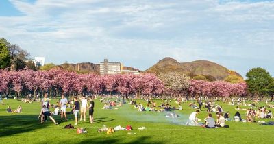 Edinburgh braced for extended period of warm sunny weather as Spring arrives