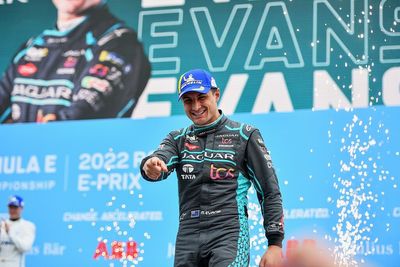 Evans "owes" second Rome E-Prix win to Jaguar FE teammate Bird