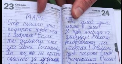 'We will meet in heaven': Ukraine girl, nine, pens heartbreaking letter to her mum killed in Russian attack