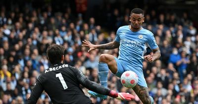 Man City fans make Pep Guardiola tactics joke after Gabriel Jesus scores vs Liverpool
