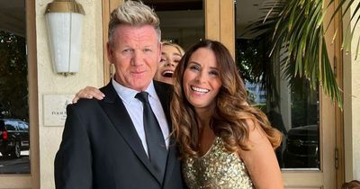 Gordon Ramsay and wife hilariously photobombed by daughter Tilly at Brooklyn's wedding