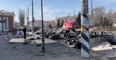 Death toll from Kramatorsk missile strike rises to 57, Ukraine official says