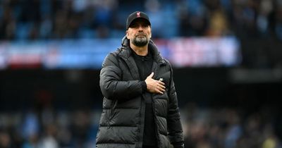 'Come on' - Jurgen Klopp denies Liverpool celebration claim after off-camera scene at Man City